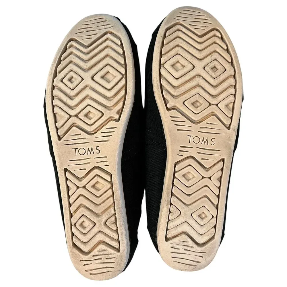 TOMS Womens Alpargata Cloud Bound Sole Lined Slip-On Knit Shoes Size 8.5M Green - Picture 7 of 8